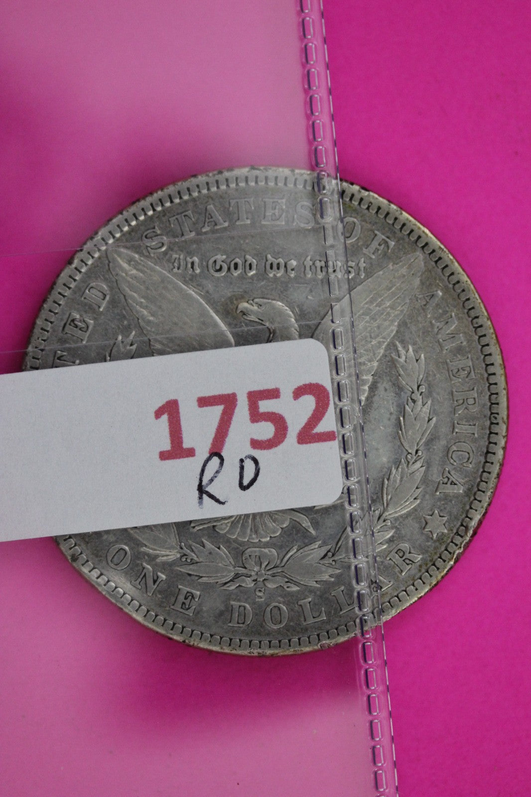 1904 S Morgan Lady Liberty Silver Dollar Guaranteed Authentic & Genuine 1752