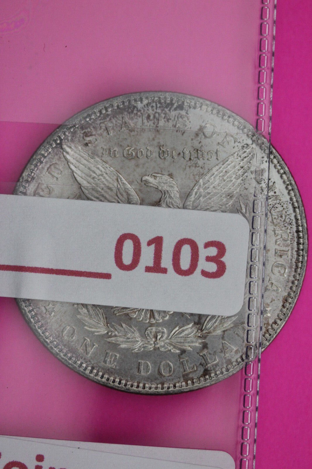 Nicely Toned 1897 P Liberty Morgan Silver Dollar Coin Guaranteed Authentic 103N