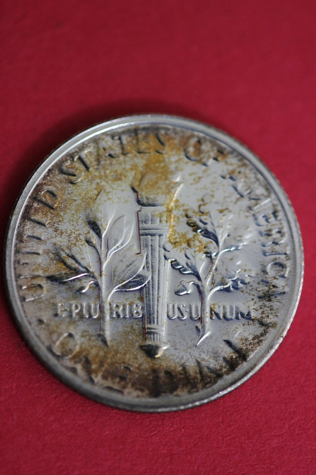 Toned 1955 Silver Proof Roosevelt Dime Exact Coin Shown  67