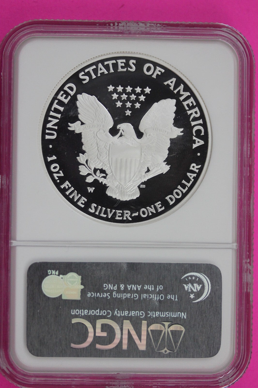 2006 W PF 70 Silver Eagle Coin From Silver Dollar Set NGC Certified Graded 647