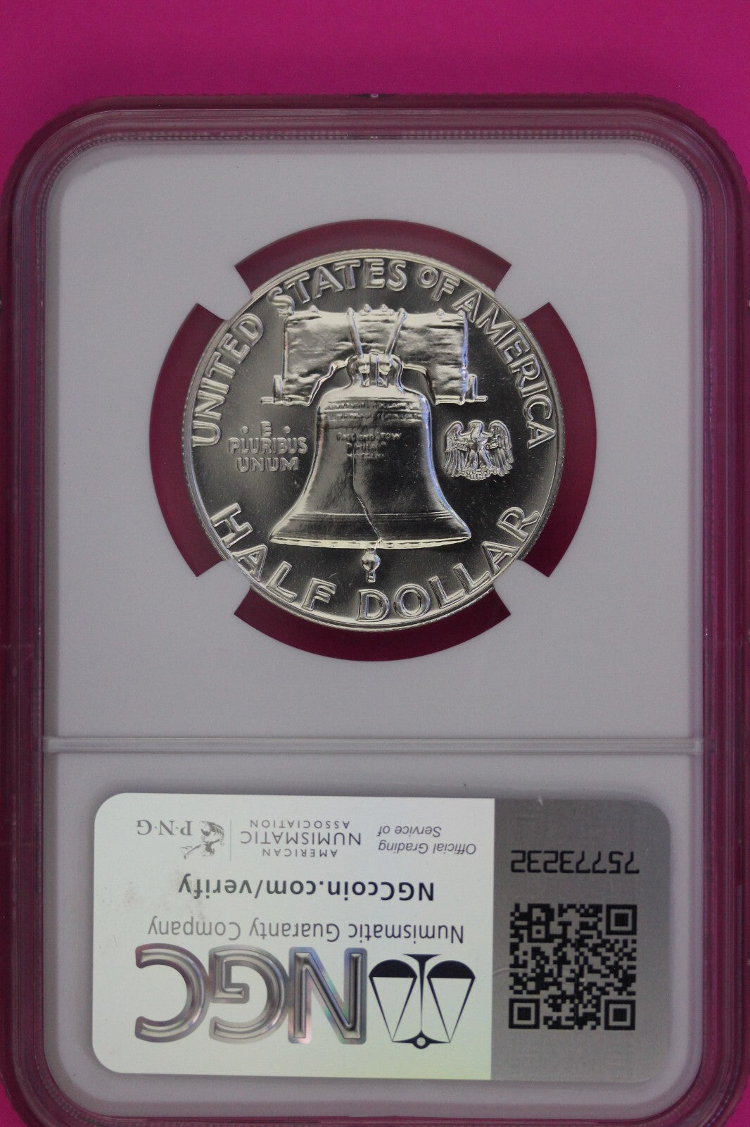 1959 PF 68 Ben Franklin Half Dollar NGC Graded Certified Authentic Slab 903