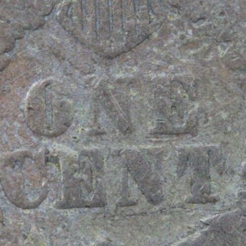 1863 Copper Nickel Indian Head Cent Penny Exact Early Type Coin Pictured 95