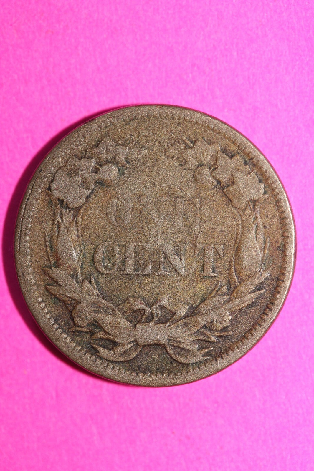 1858 Flying Eagle Cent Penny Exact Scarce Early Type Exact Coin as Pictured 50