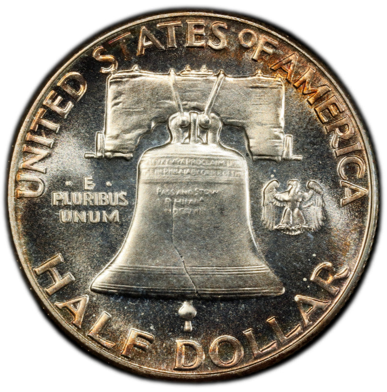 Toned 1954 PR 67 Ben Franklin Half Dollar NGC Certified Graded Authentic 363