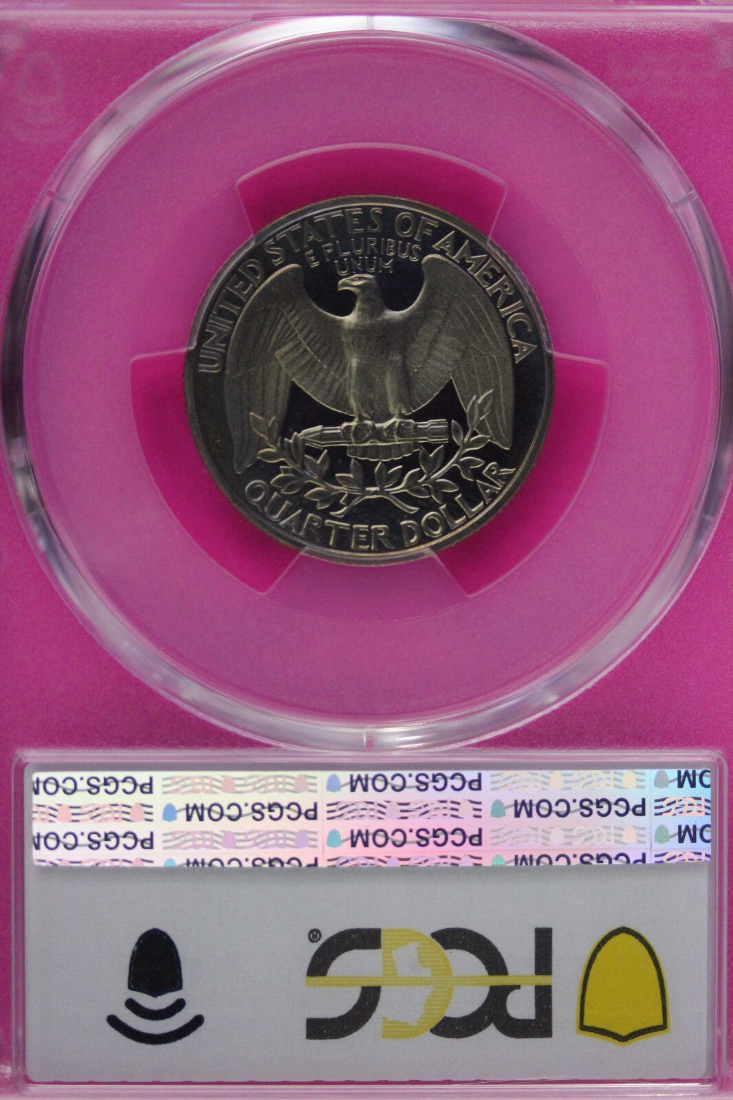 Toned 1980 S PR 69 DCAM Washington Quarter PCGS Graded Certified Slab 88