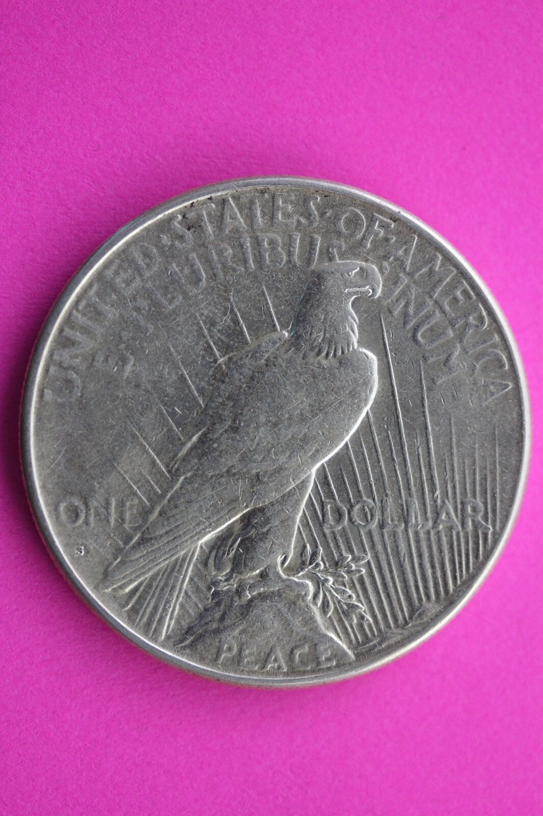 High Grade 1927 S Peace Silver Dollar LIberty Coin Guaranteed Authentic 0364N