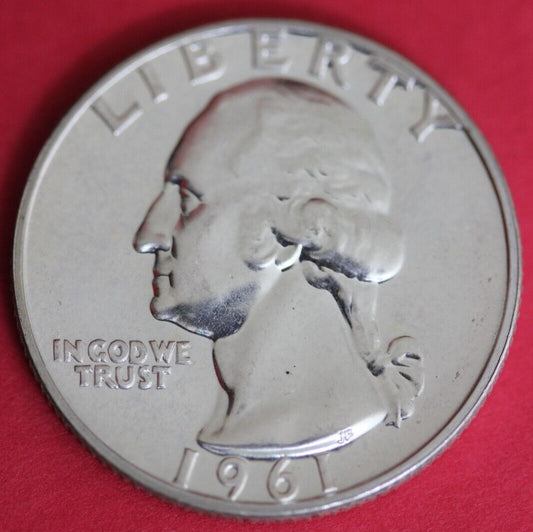 1961 Proof George Washington Quarter Exact Coin Shown  61