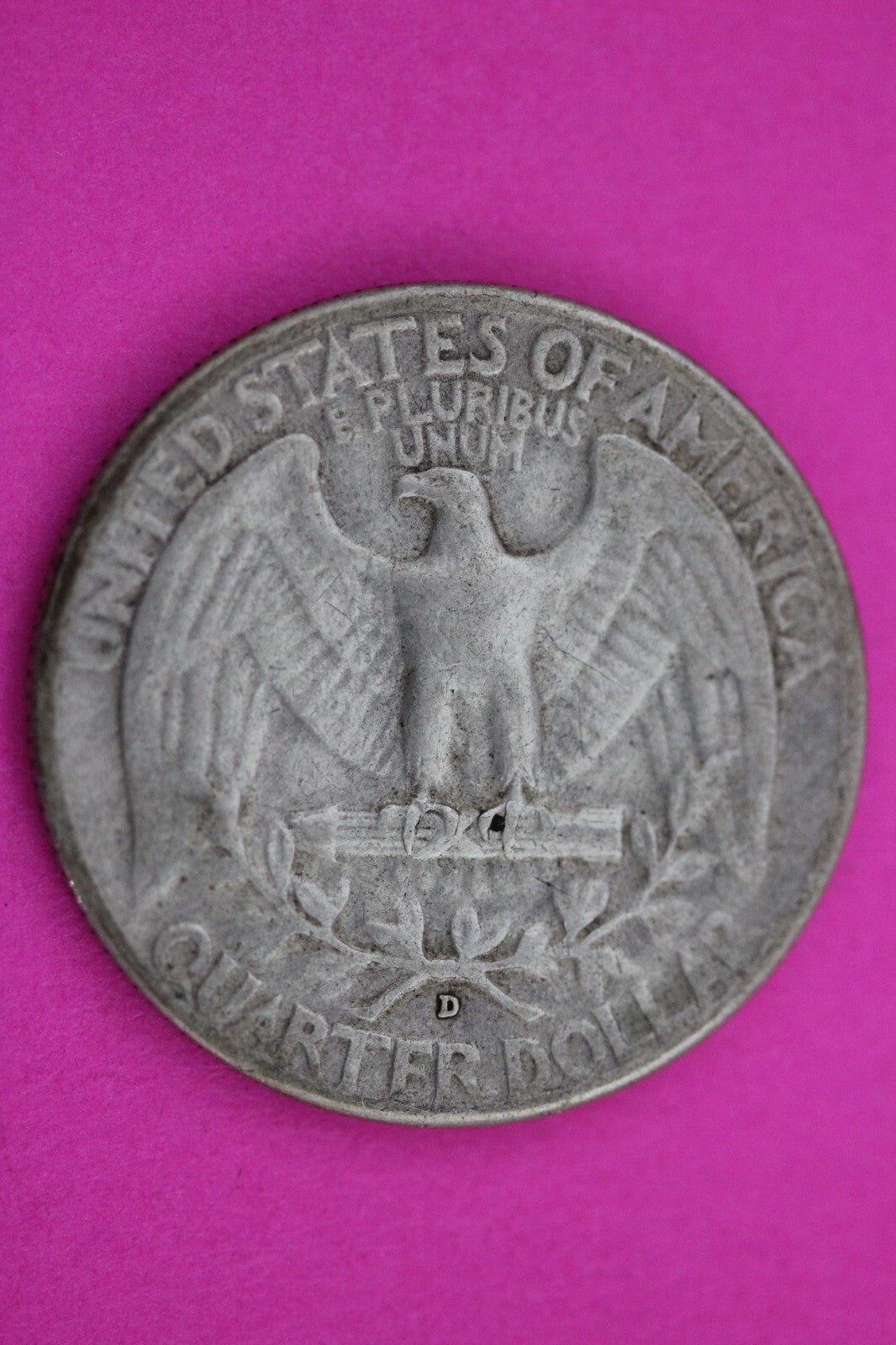 High Grade 1939 D George Washington Quarter Semi Key Date Silver Coin 13