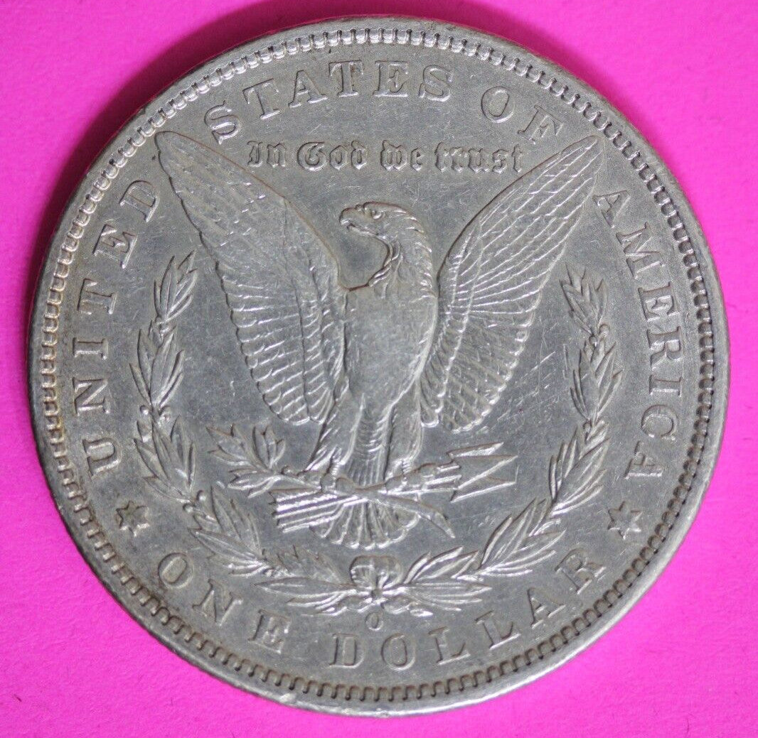 High Grade 1896 O Morgan Silver Dollar Exact Coin In Pics New Orleans Mint 216