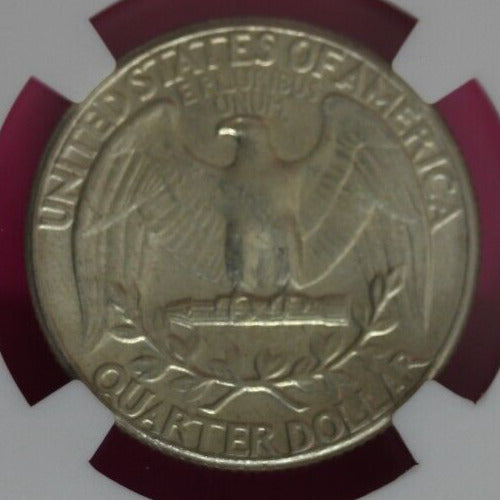 Toned 1964 P MS 66  George Washington Quarter NGC Graded Certified Slab 1560