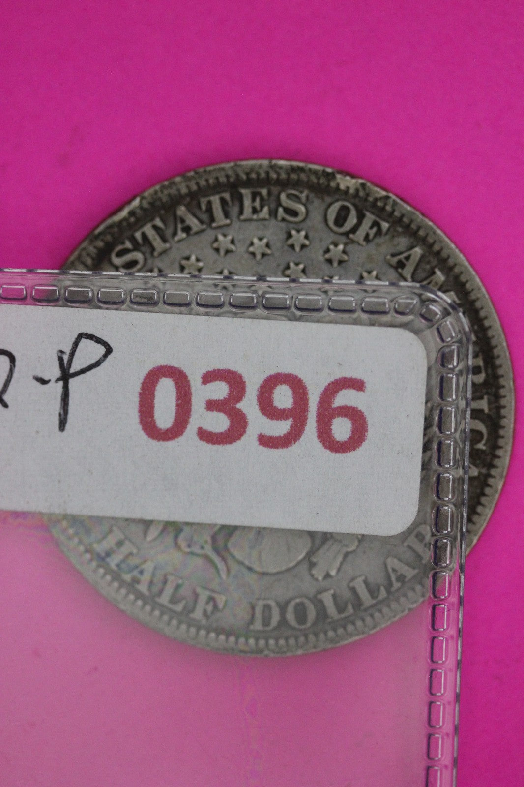 1892 P Barber Liberty Half Dollar Silver Coin Guaranteed Authentic Genuine 0396