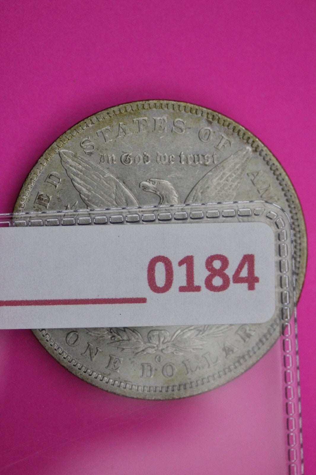 1886 O Morgan Lady Liberty Rare Date Silver Dollar Guaranteed Authentic 0184N