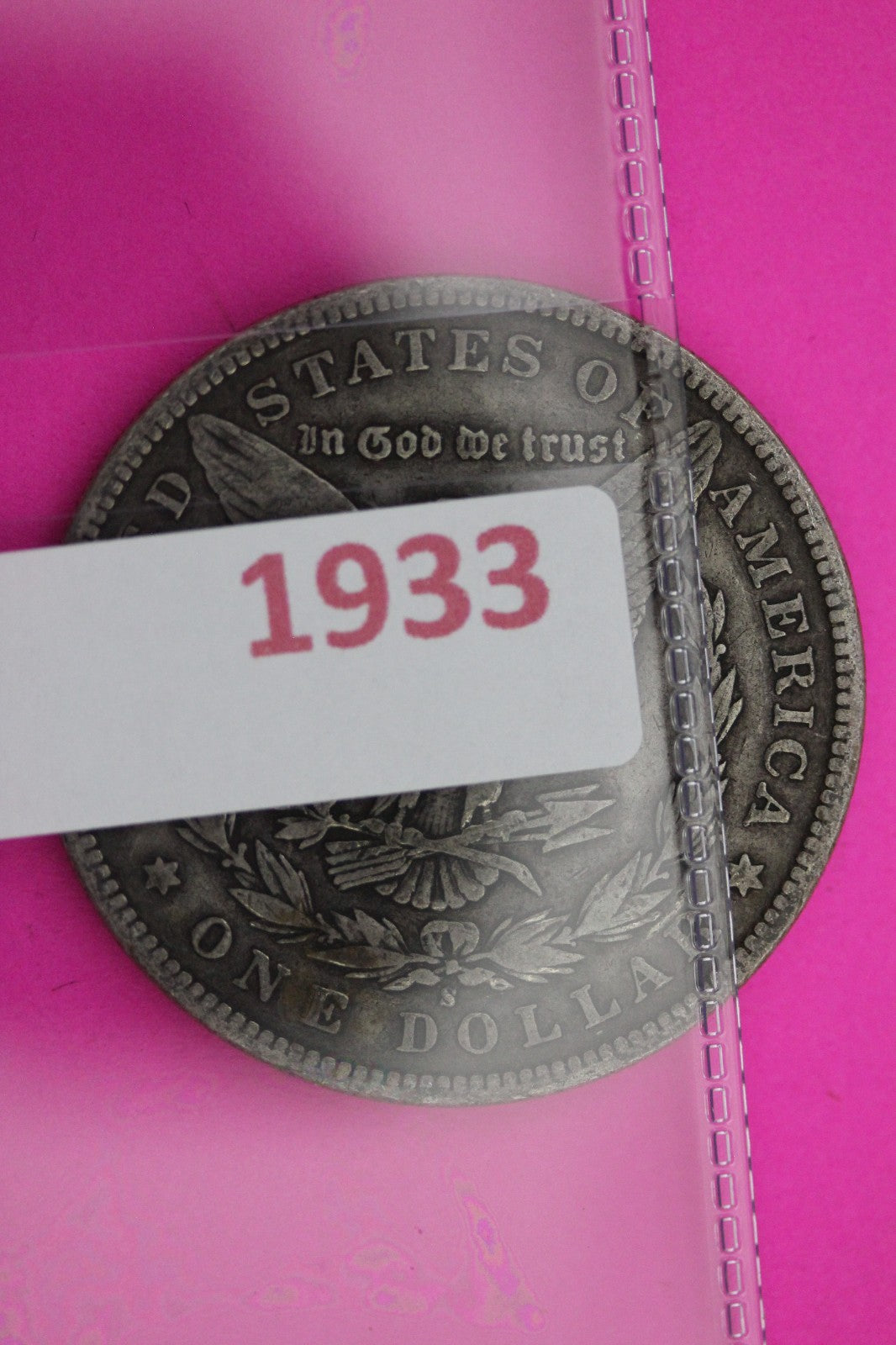 1899 S Morgan Silver Dollar Coin Guaranteed Authentic U.S.A American Seller 1933