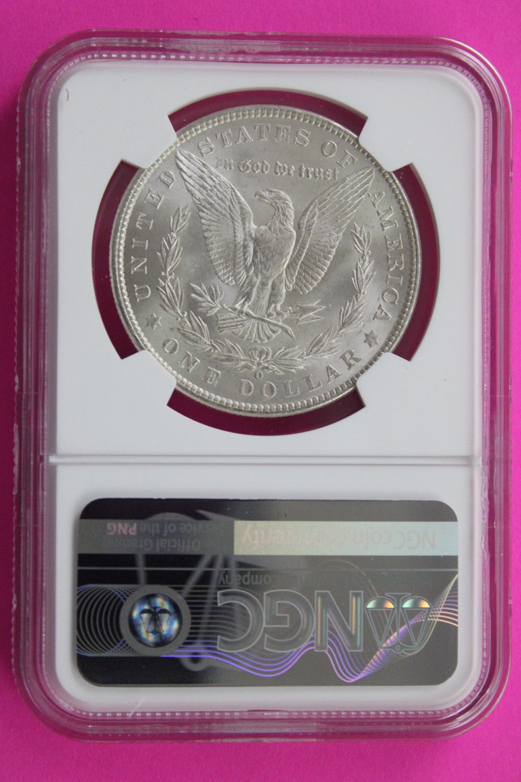 1901 O MS 63 Liberty Morgan Silver Dollar NGC Certified Graded Authentic 851