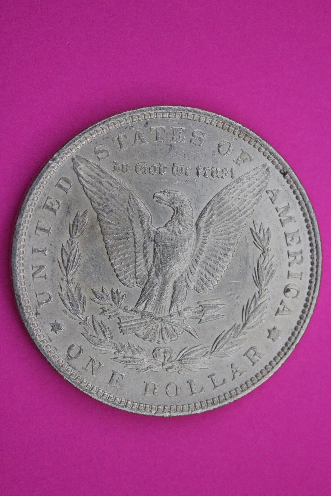 High Grade 1891 P Morgan Lady Liberty Rare Date Silver Dollar Authentic 0201N