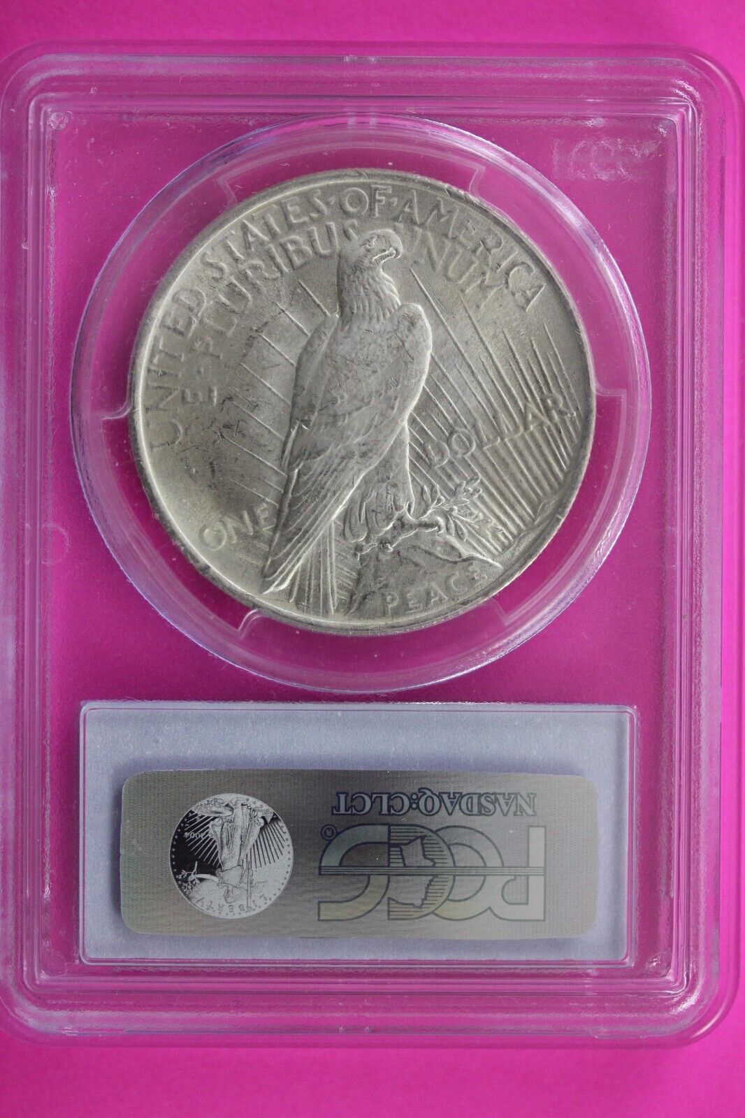1923 P MS 64 Liberty Peace Silver Dollar PCGS Certified Authentic Graded 703