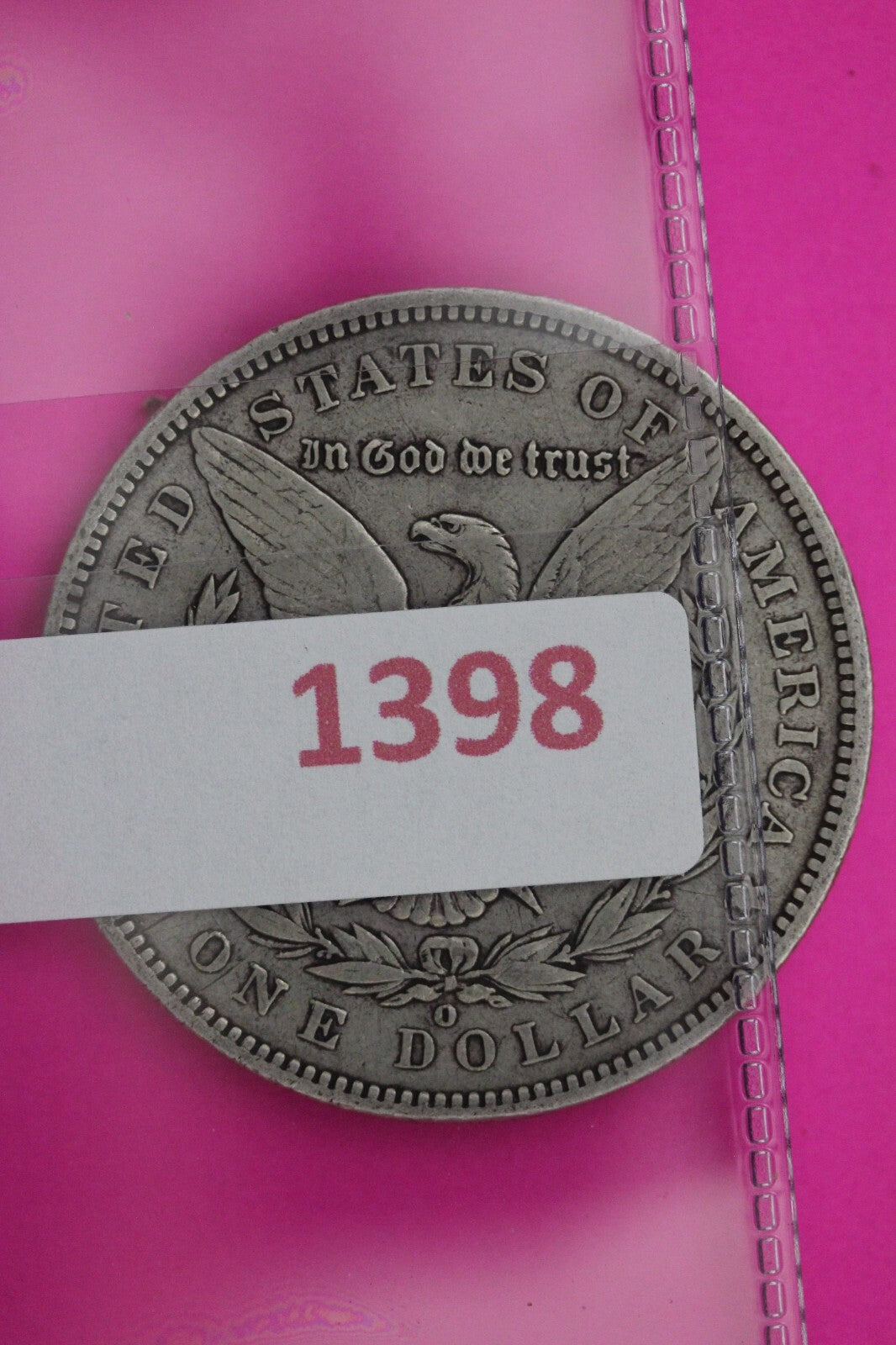 1891 O Morgan Lady Liberty Silver Dollar Guaranteed Authentic & Genuine 1398