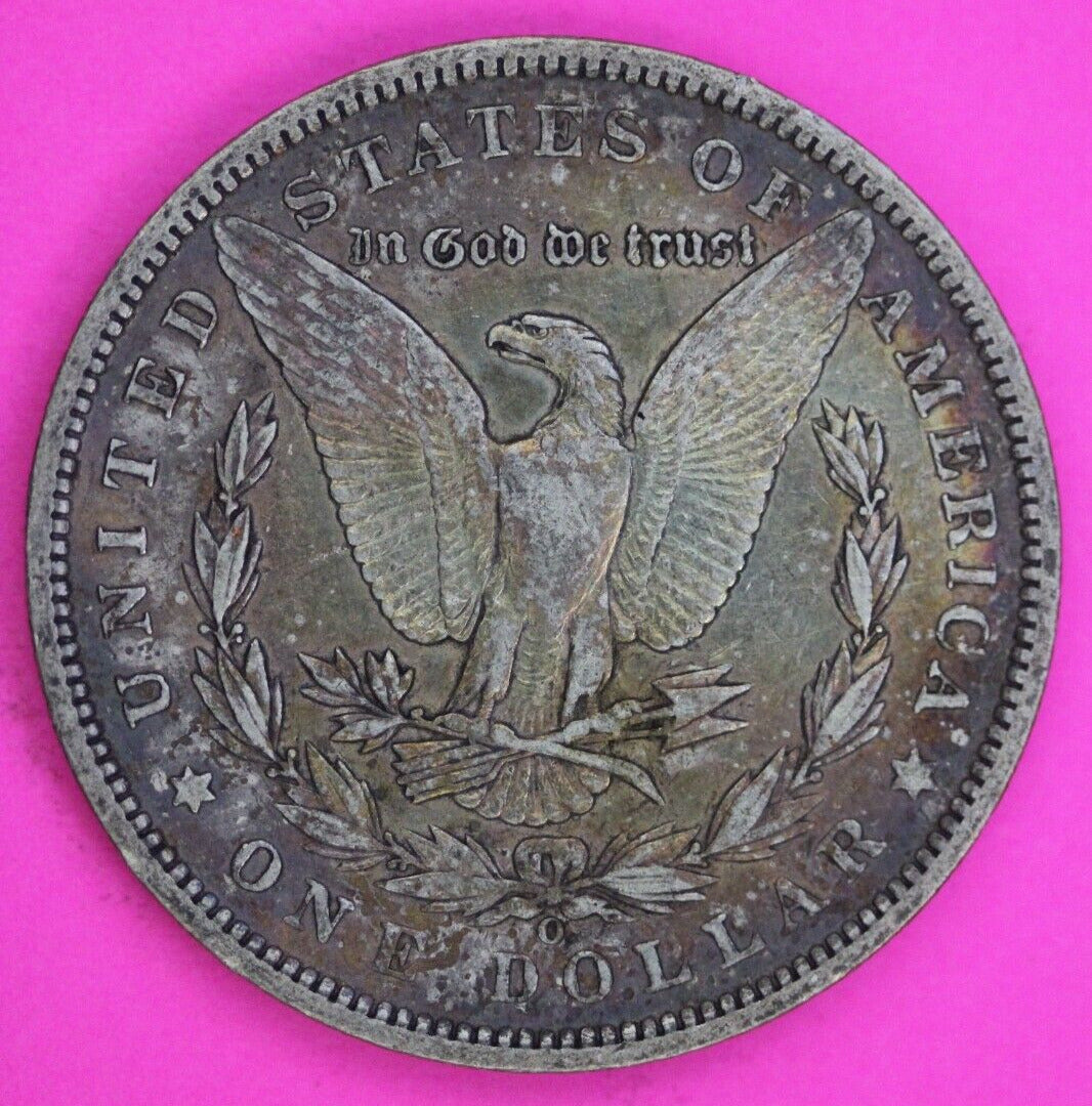 1896 O Morgan Lady Liberty Silver Dollar Key Date Coin New Orleans Mint 395