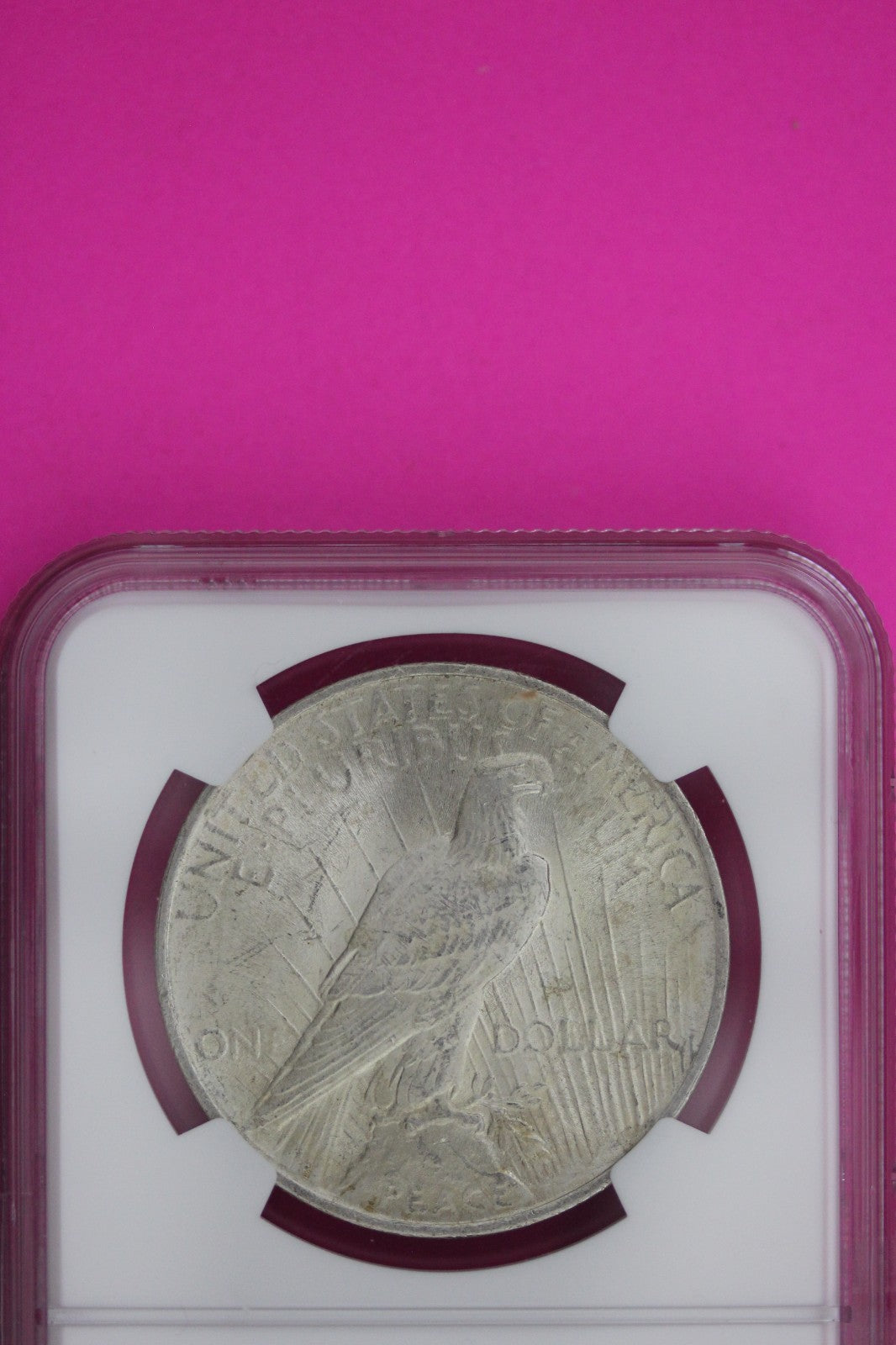 1924 P MS 63 Liberty Peace Silver Dollar NGC Certified Graded Authentic 1124
