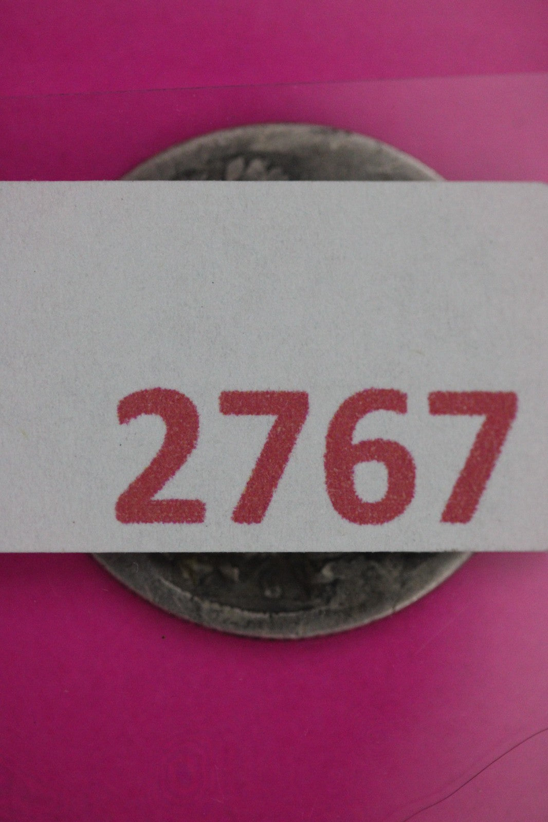 1864 S Seated Dime Silver Exact Coin Shown Low Grade Filler Damaged Bent 2767