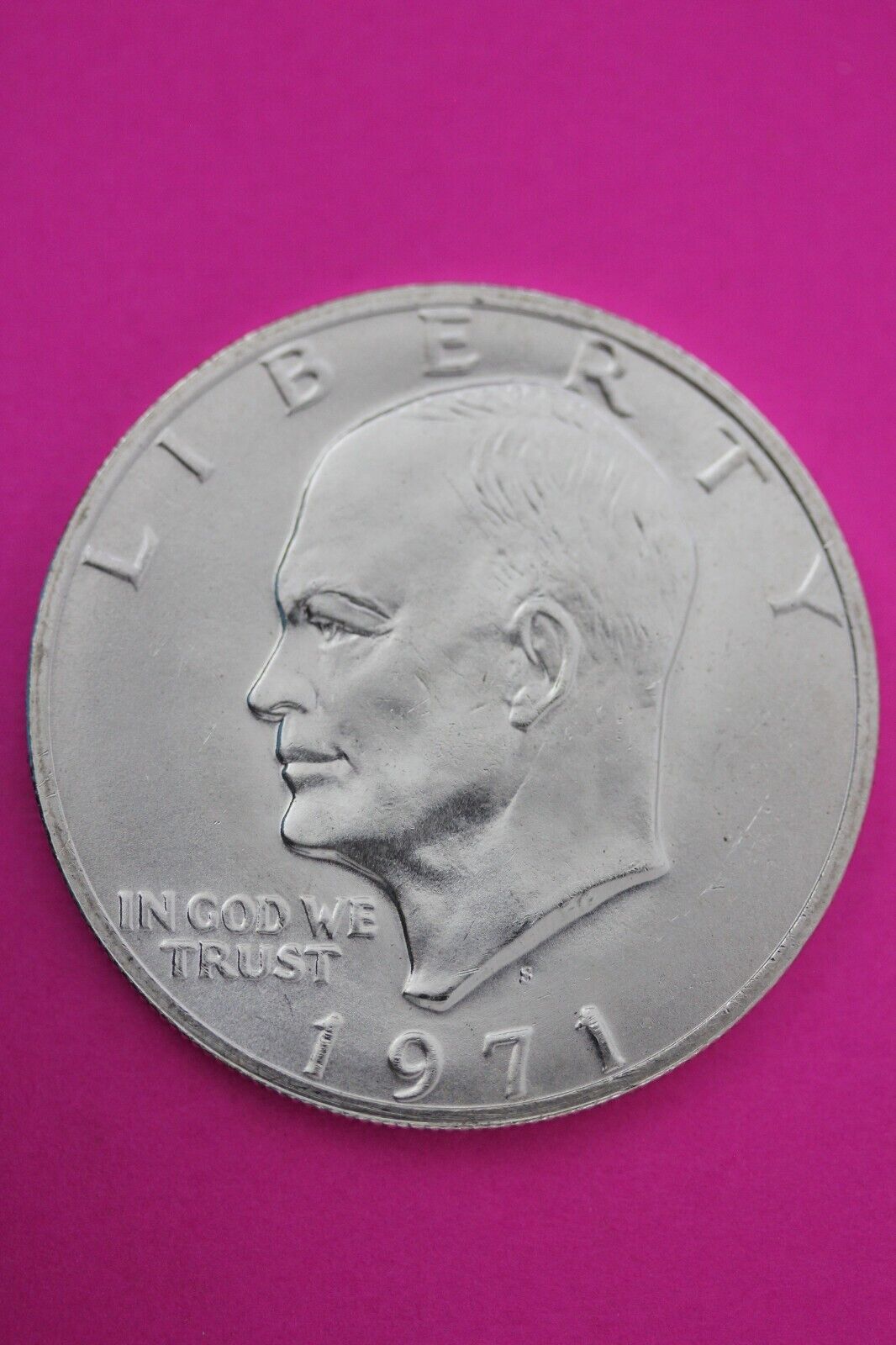 Gem BU 1971 S Ike Eisenhower 40% Silver Dollar You Get Same Coin In Pics TOM 12