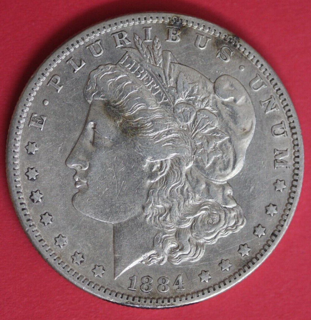 1884 S Morgan Silver Dollar Exact Coin Shown Fast Flat Rate Shipping OCE 19