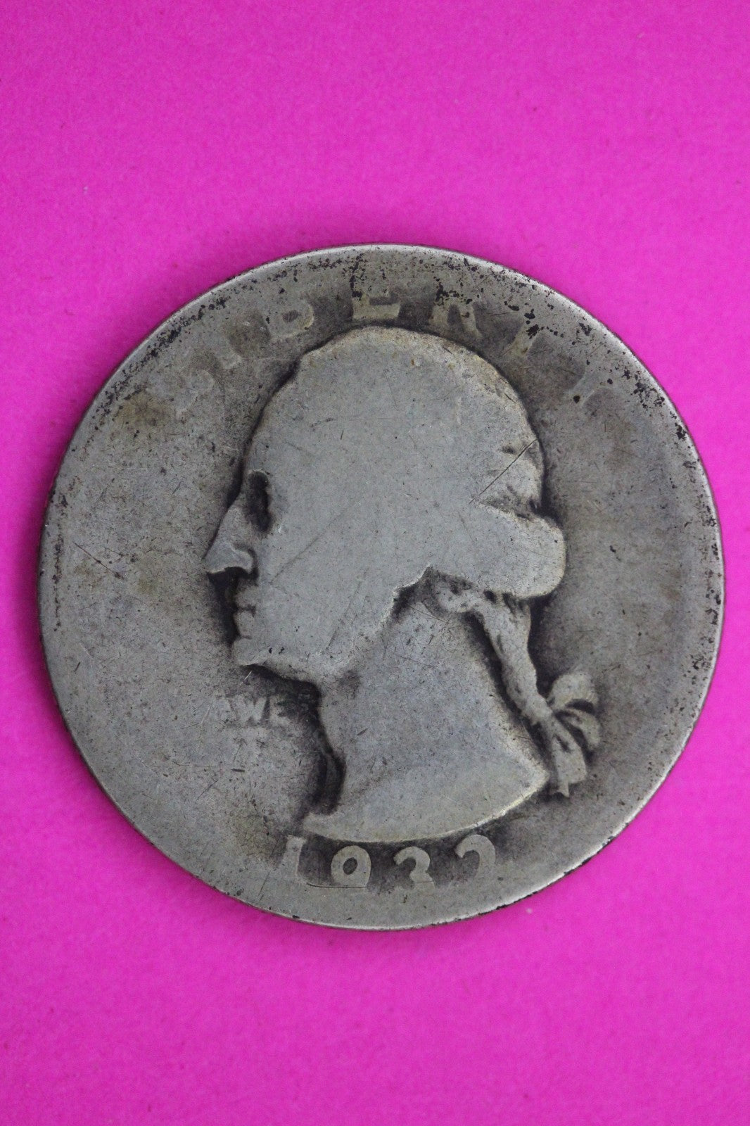 1932 D George Washington Silver Quarter Guaranteed Authentic Genuine Coin 1592