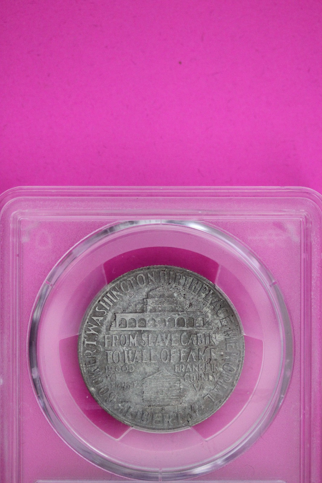 Toned 1946 S MS 65 Booker Washington Commemorative Silver Half Dollar PCGS 1220