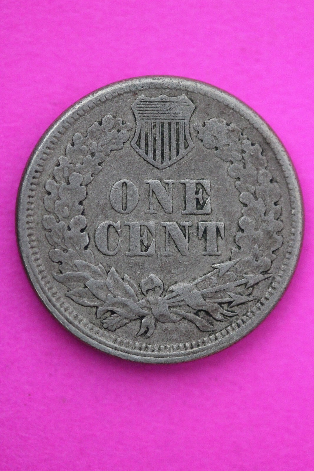 1860 Copper Nickel Indian Head Cent Penny Exact Early Type Coin Pictured 18