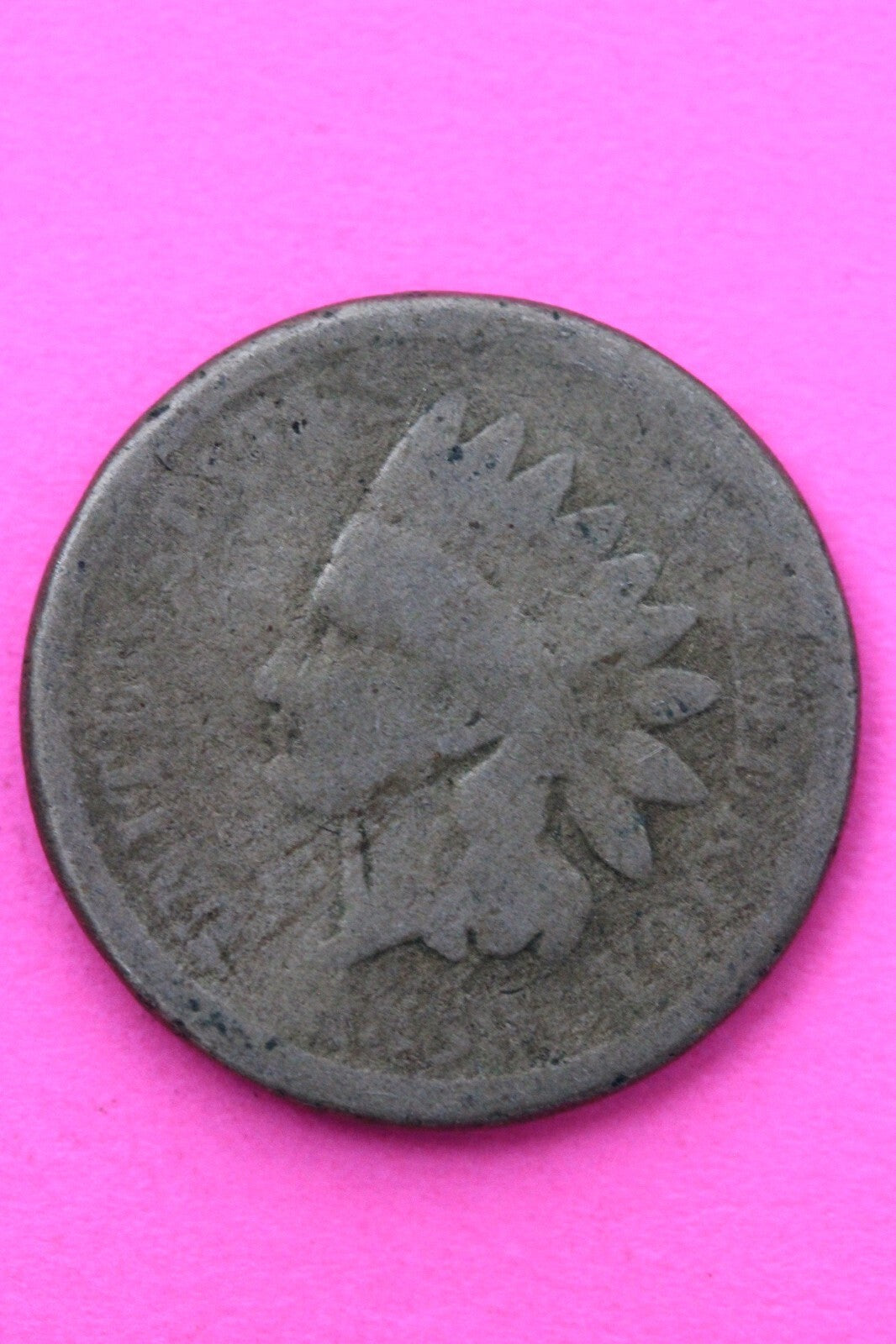 1859 Copper Nickel Indian Head Cent Penny Exact Early Type Coin Pictured 159