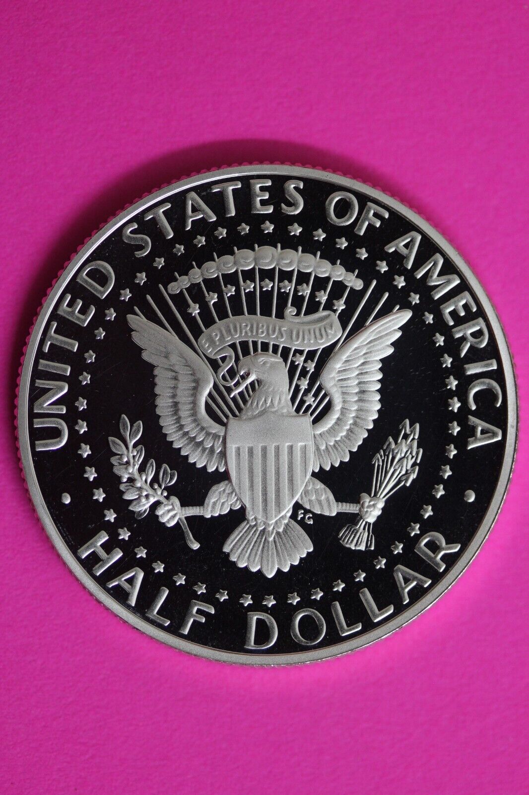 GEM Proof Silver 2007 S John F Kennedy Half Dollar Dcam Exact Coin Shown Tom 22