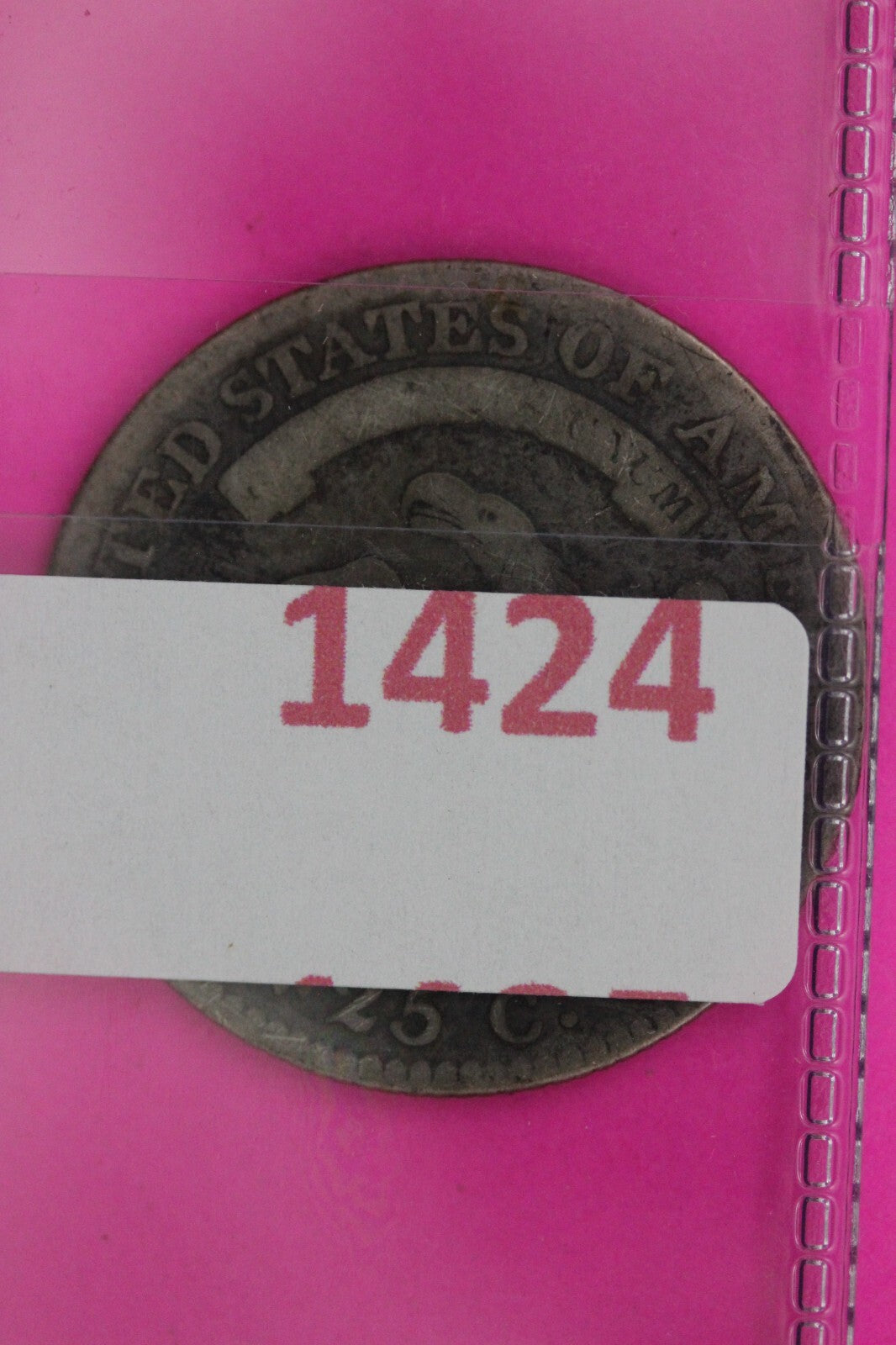 1815 Bust Cap Quarter Lady Liberty Guaranteed Authentic & Genuine Coin 1424