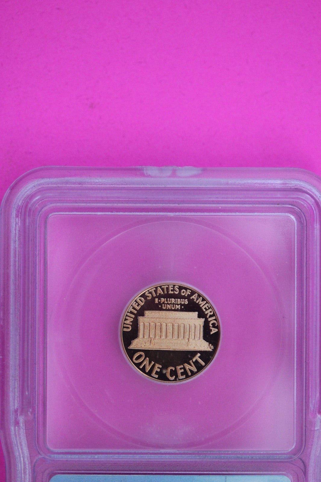 2005 S PR 70 Red Abraham Lincoln Memorial Cent DCAM ICG Certified Graded 1281