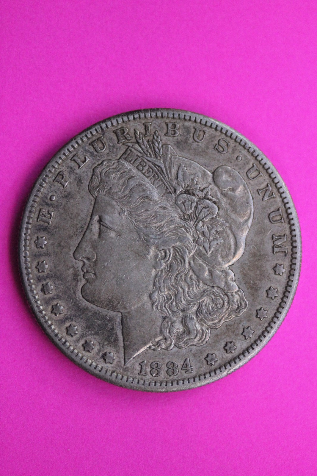 High Grade 1884 S Morgan Liberty Silver Dollar Rare San Francisco Mint Coin 277