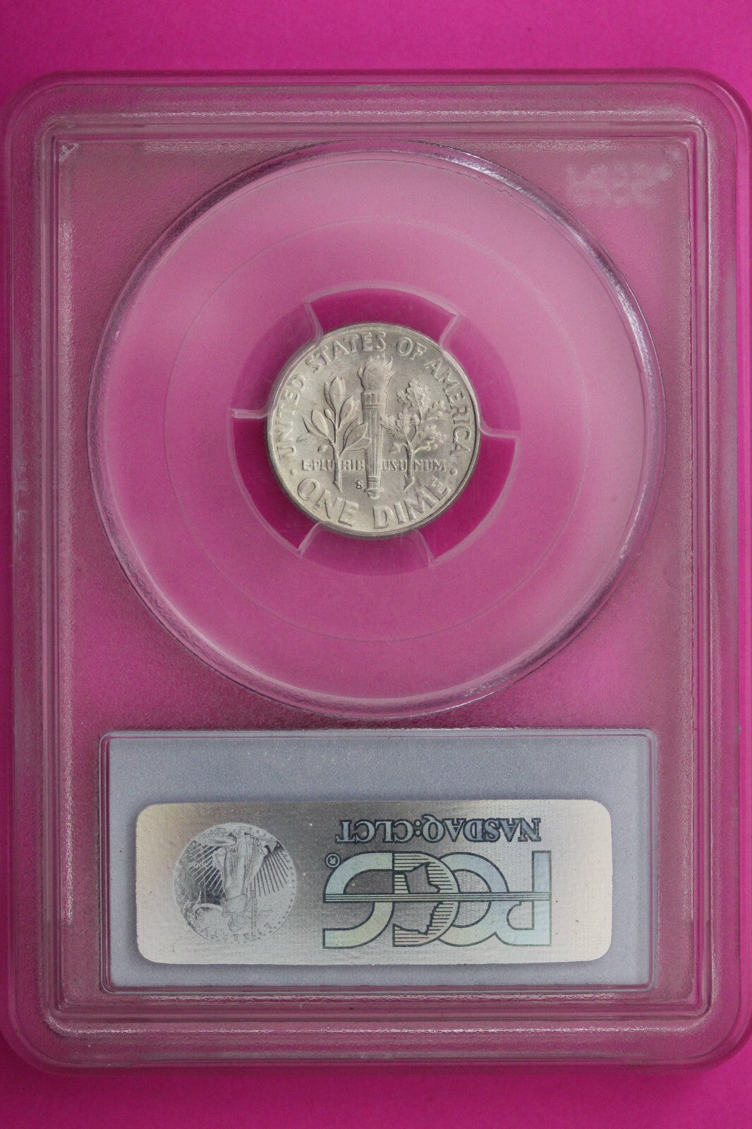 1951 S MS 67 Roosevelt Silver Dime PCGS Certified Graded Authentic Slab Coin 389