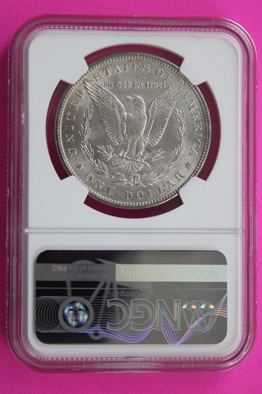 1899 O MS 63 Liberty Morgan Silver Dollar NGC Certified Graded Authentic 840