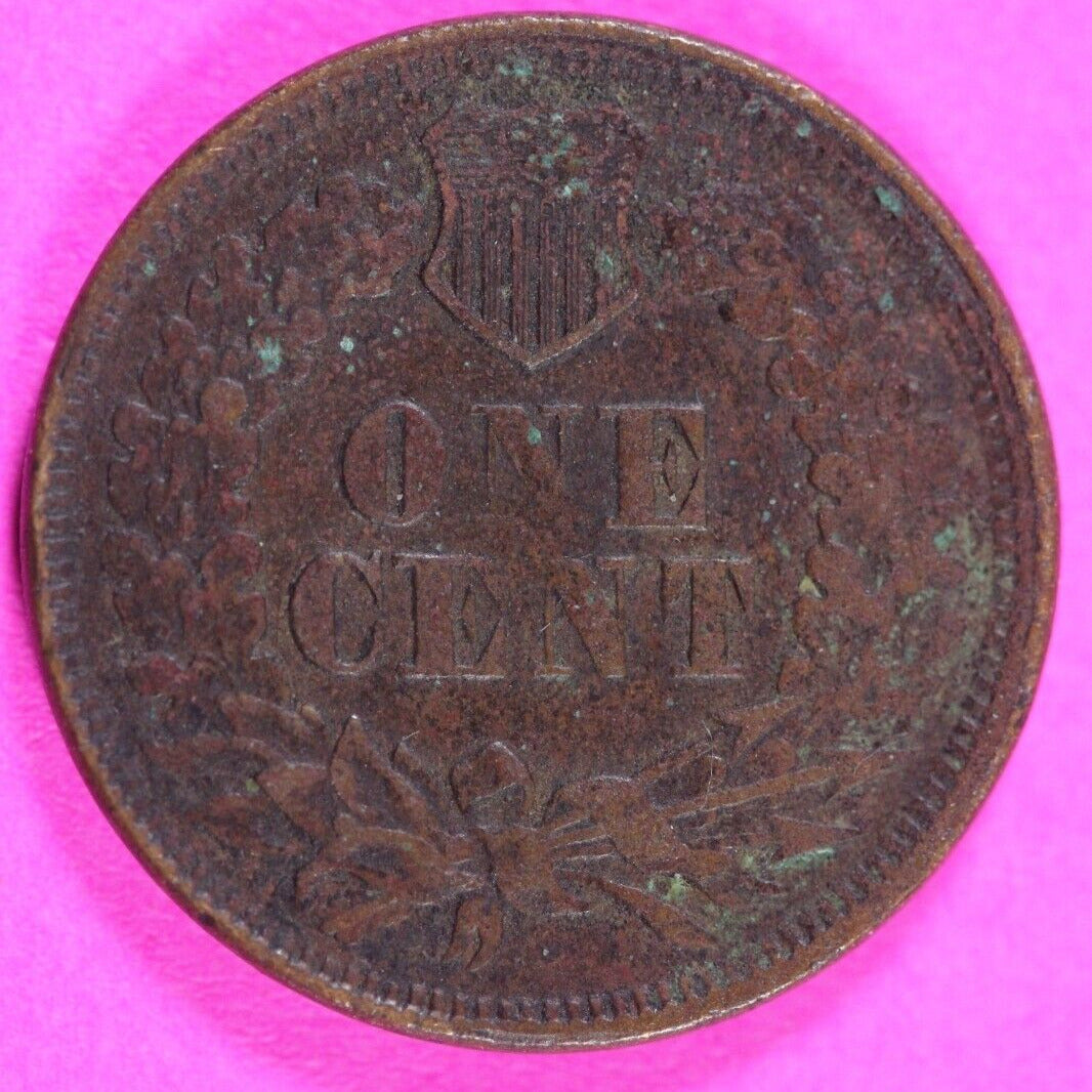 1867 Indian Head Cent Penny Scarce Early Type You Get Exact Coin Pictured 306
