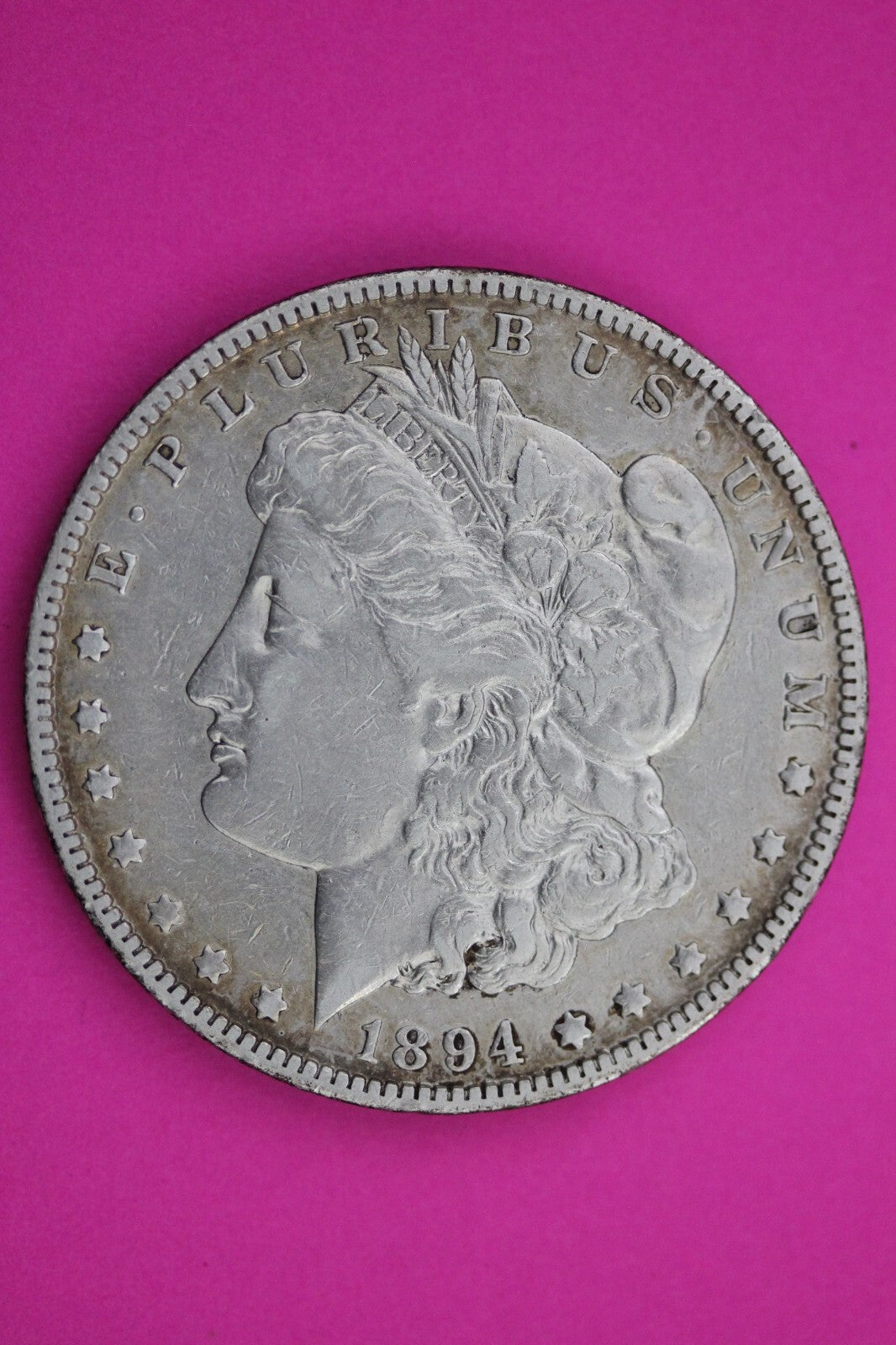 1894 O Morgan Lady Liberty Rare Date Silver Dollar Guaranteed Authentic 0187N