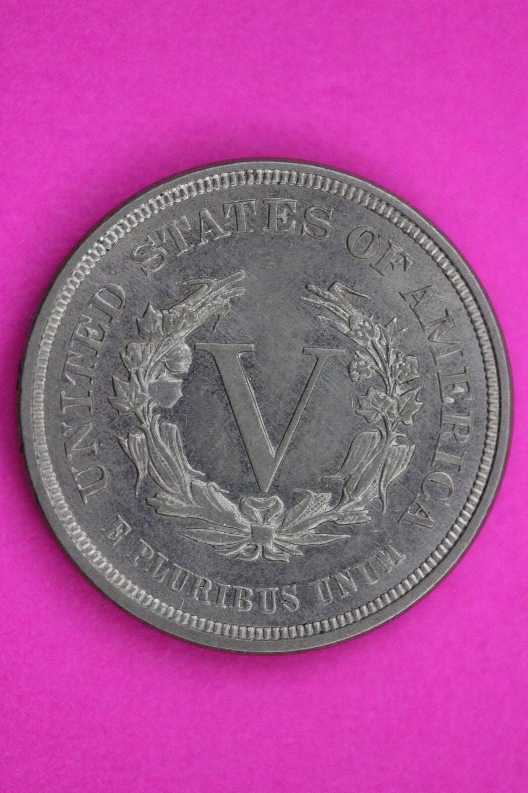 High Grade 1883 No Cents V Liberty Nickel Guaranteed Authentic Genuine Coin 1065