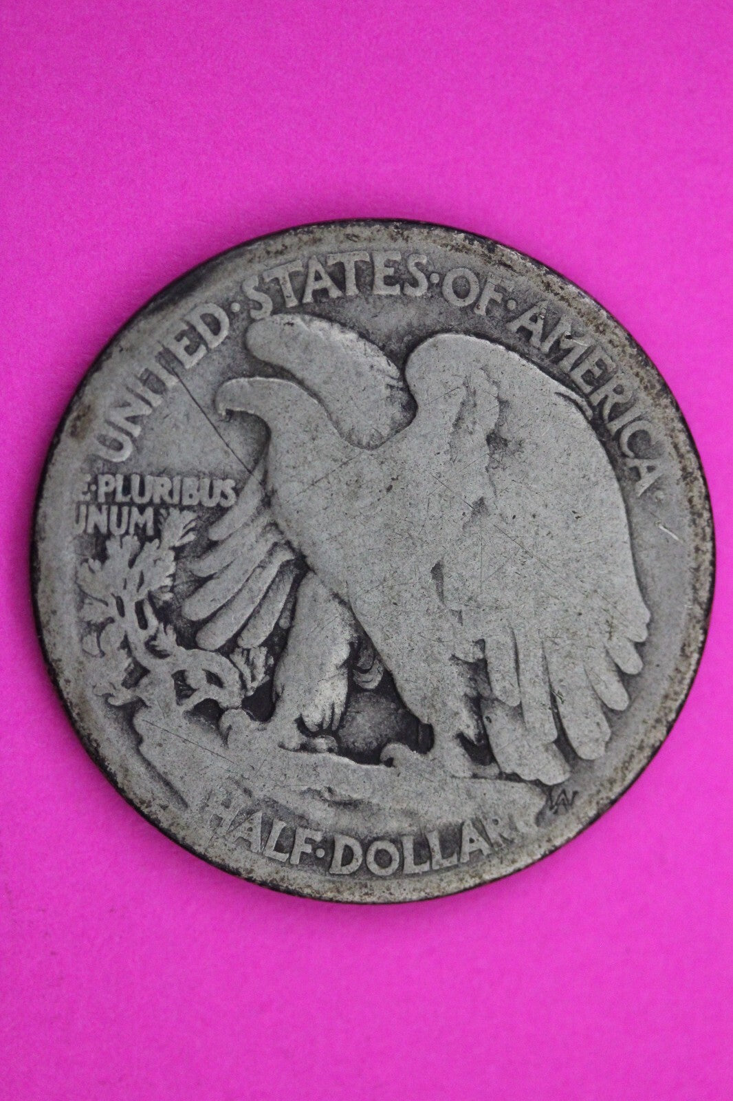 1916 S OBV Walking Liberty Silver Half Dollar Walker Guaranteed Authentic 0276N