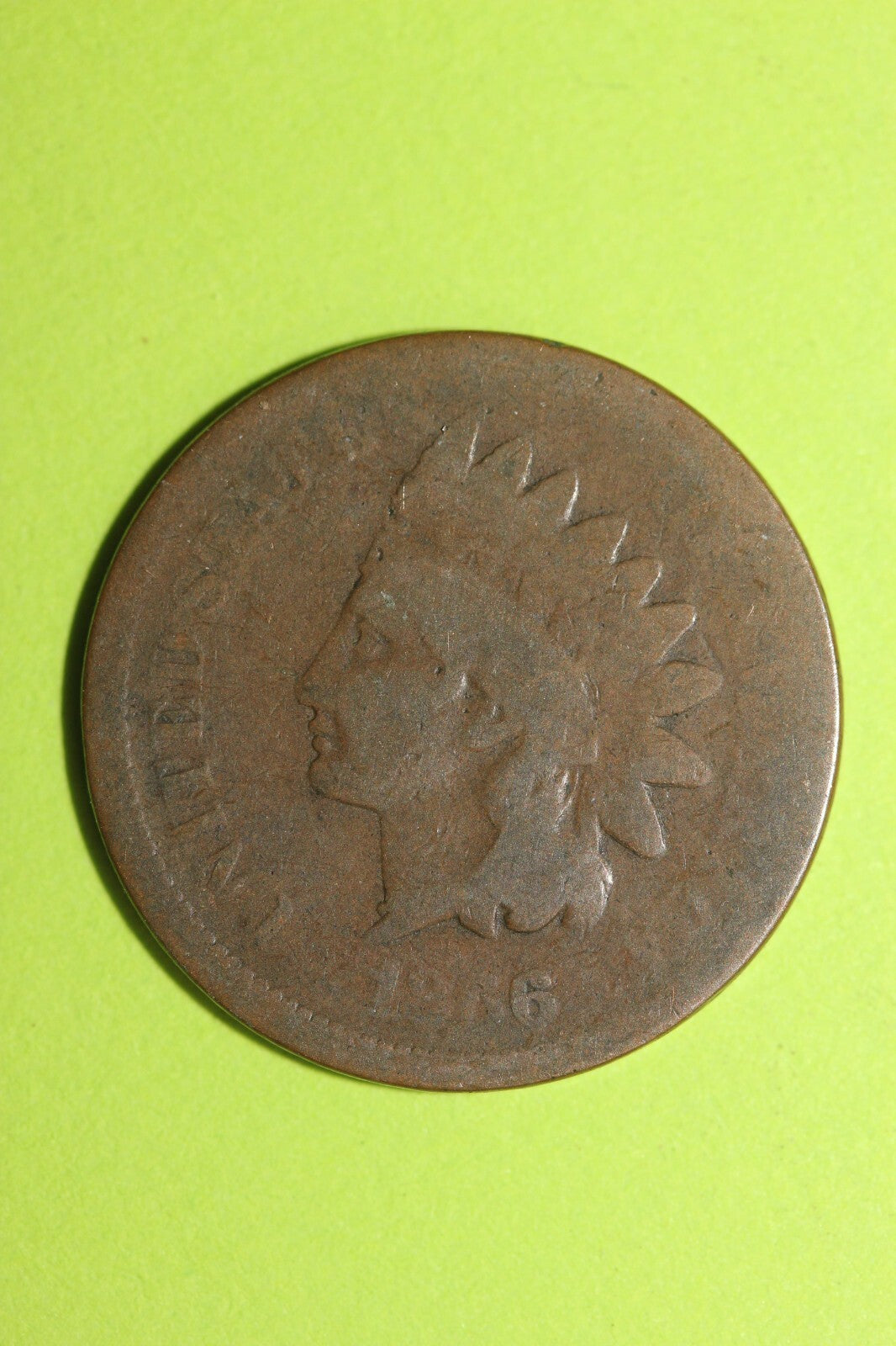 1886 Indian Head Cent Penny Exact Coin Shown Fast Combined Shipping OCE 69