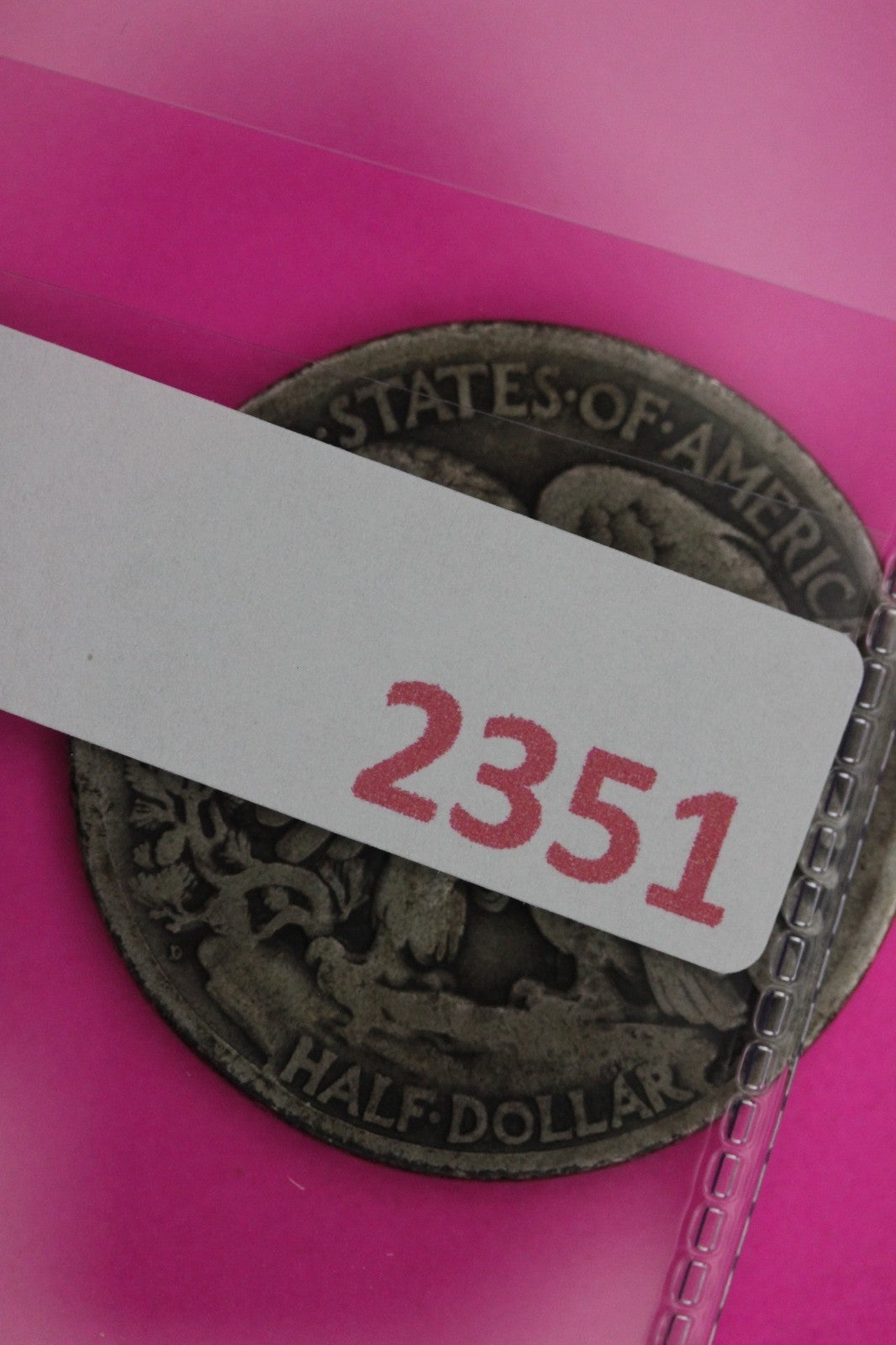 1919 D Walking Liberty Silver Half Dollar Guaranteed Authentic Genuine Coin 2351