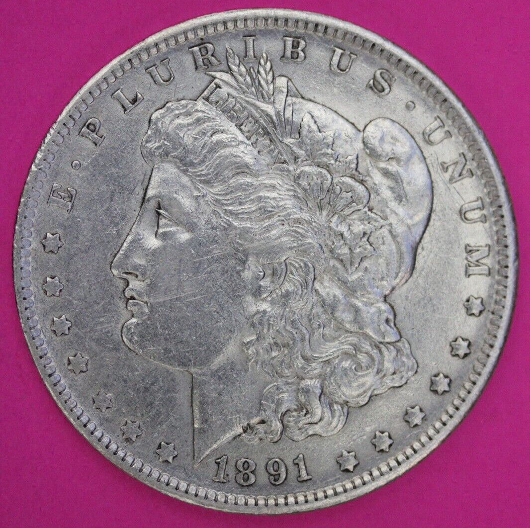 High Grade 1891 O Morgan Liberty Silver Dollar New Orleans Minted Rare Coin 71