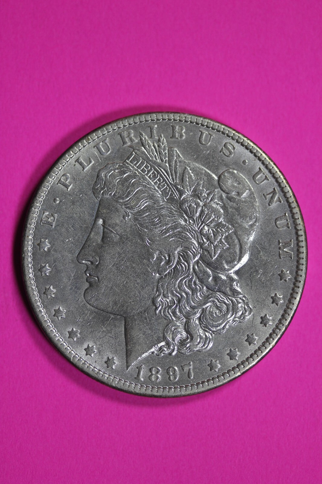 High Grade 1897 O Morgan Liberty Silver Dollar Key Date Coin New Orleans 32