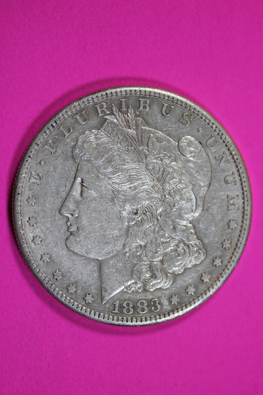 High Grade 1883 S Morgan Liberty Silver Dollar Key Date Coin San Francisco 280