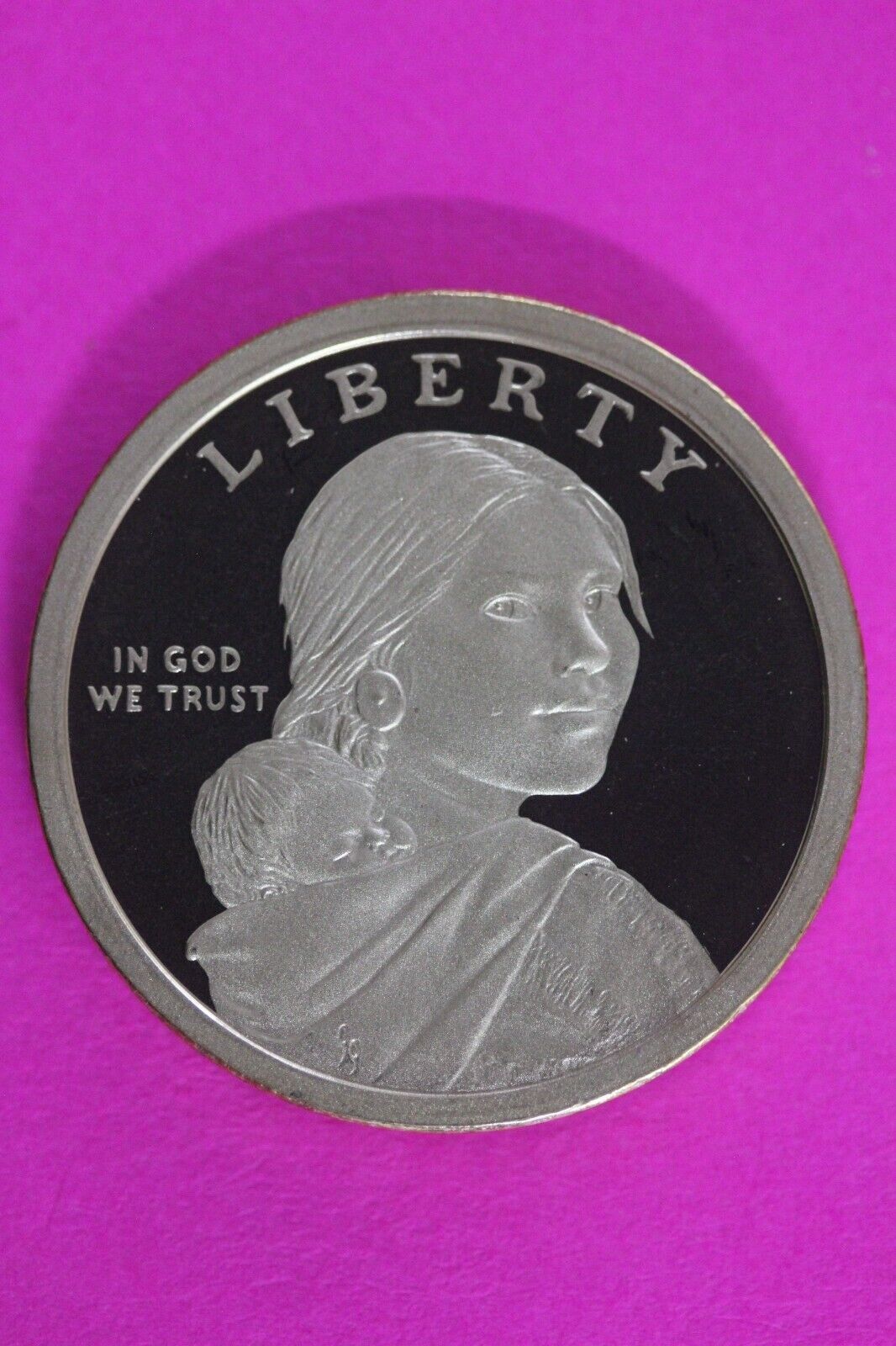 Proof 2016 S Code Talkers Sacagawea Dollar Deep Cameo Same Coin In Pics TOM 05