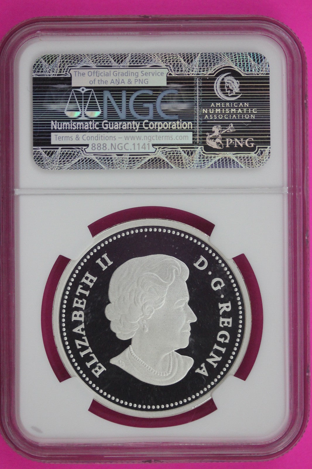 2014 PF 69 White Tailed Deer Mates Canada 1 OZ Silver $20 NGC Certified Slab 846