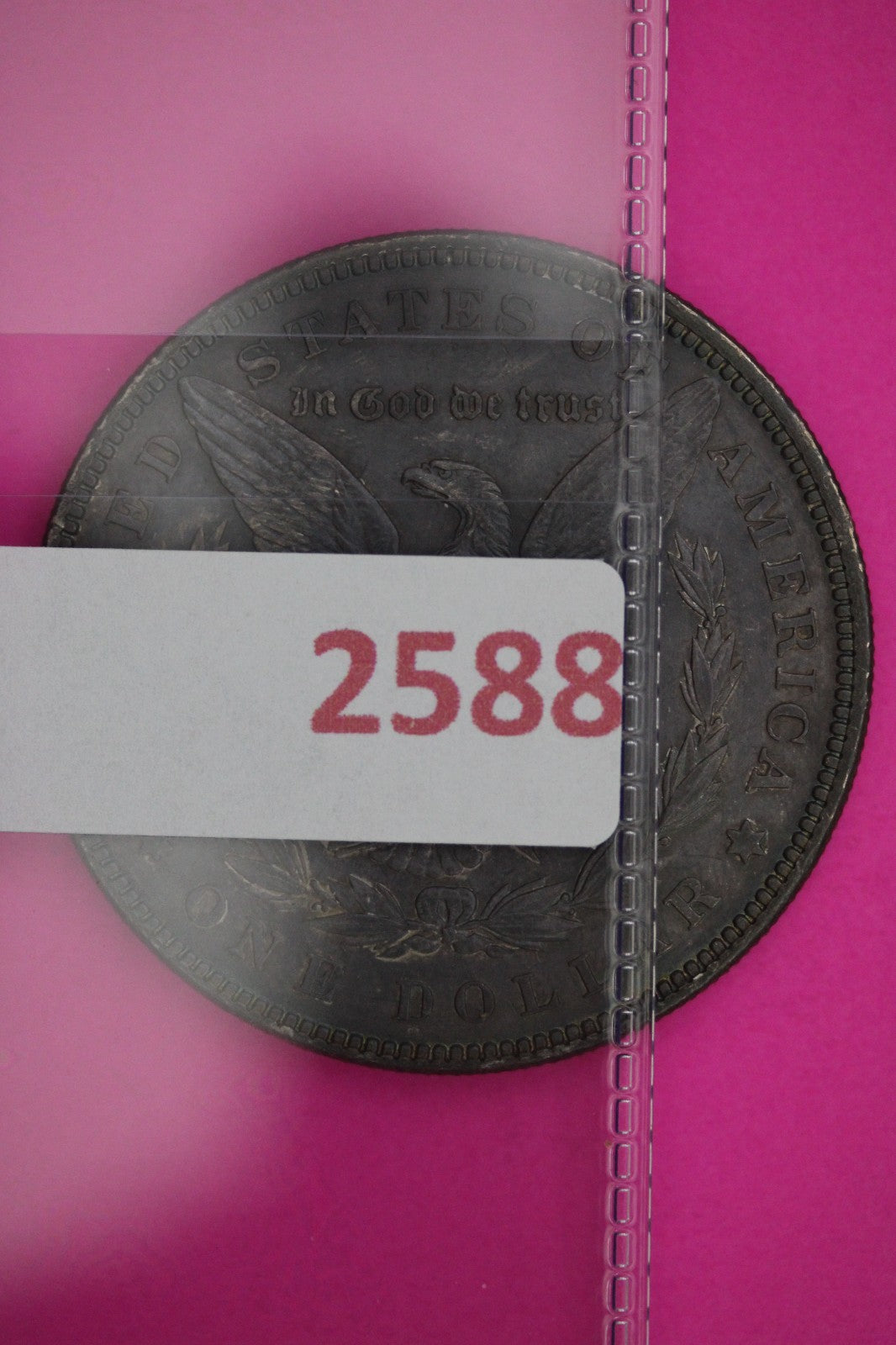 1893 P Morgan Liberty Silver Dollar Guaranteed Authentic & Genuine Coin 2588