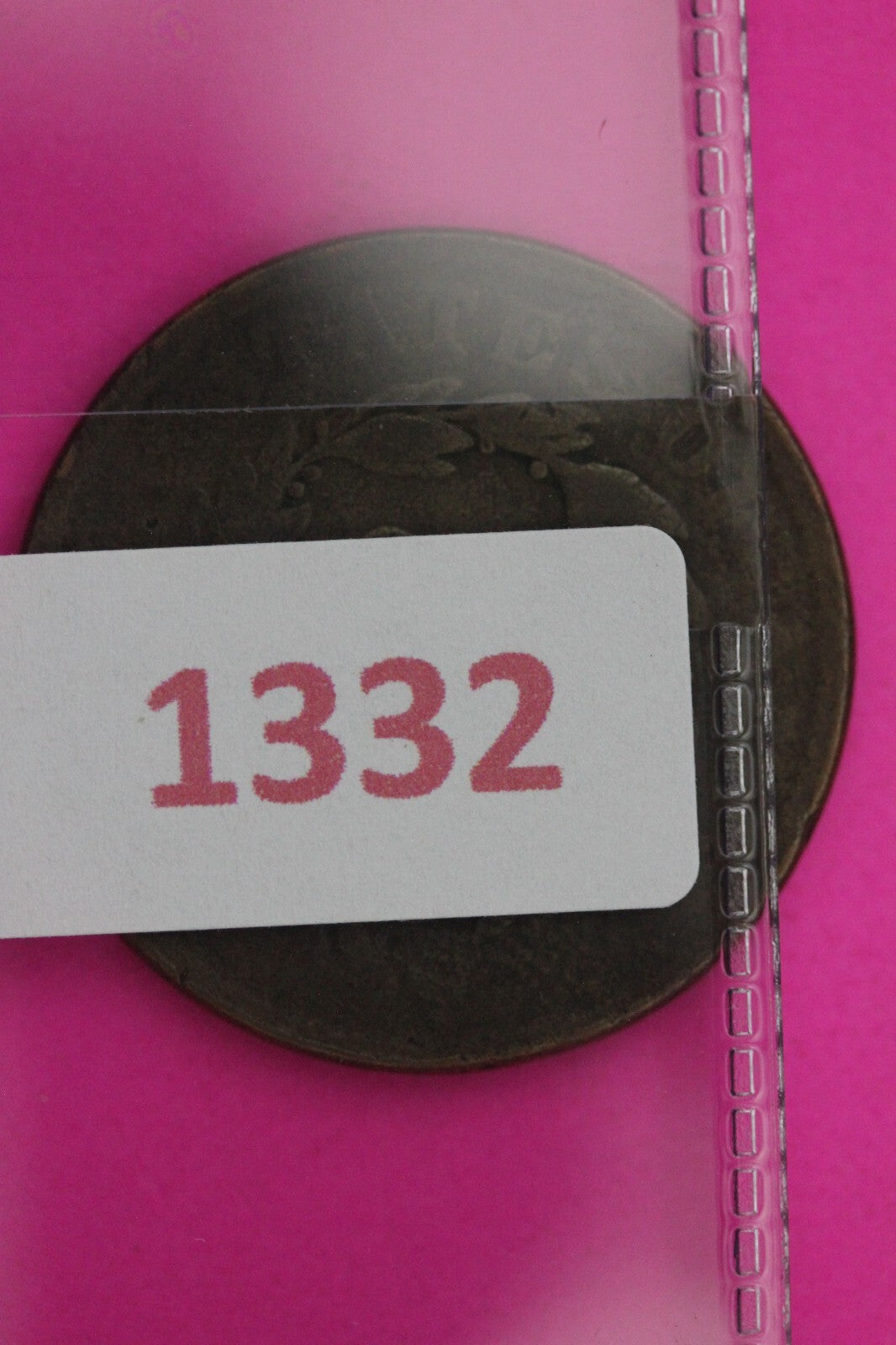 Dateless Large Cent Braided Hair Liberty Exact Rare Early Type Coin Shown 1332