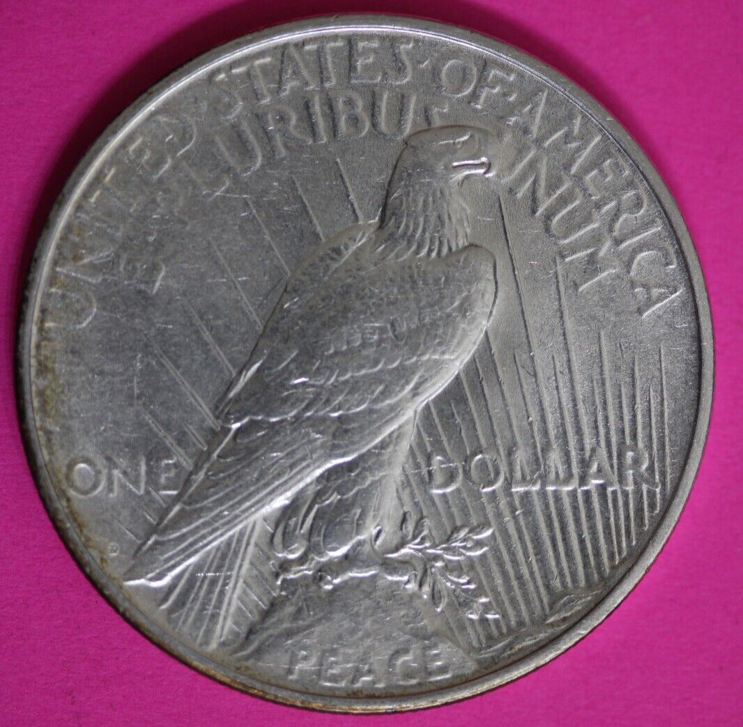 High Grade 1926 S Liberty Peace Silver Dollar Exact Coin In Pics Lots Luster 37